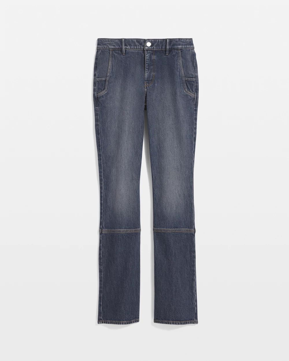 Zip Hem High Rise Bootcut Jean | White House Black Market